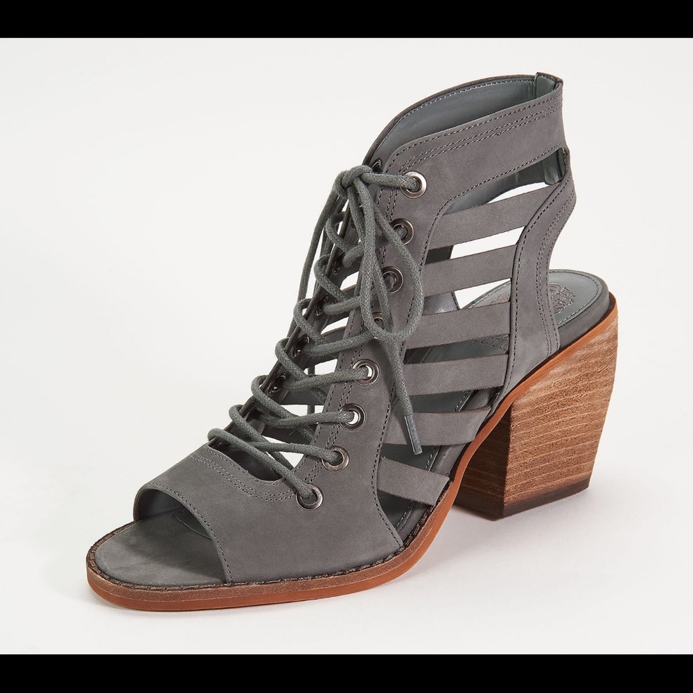 Vince Camuto Chester Nubuck Lace-Up Sandal